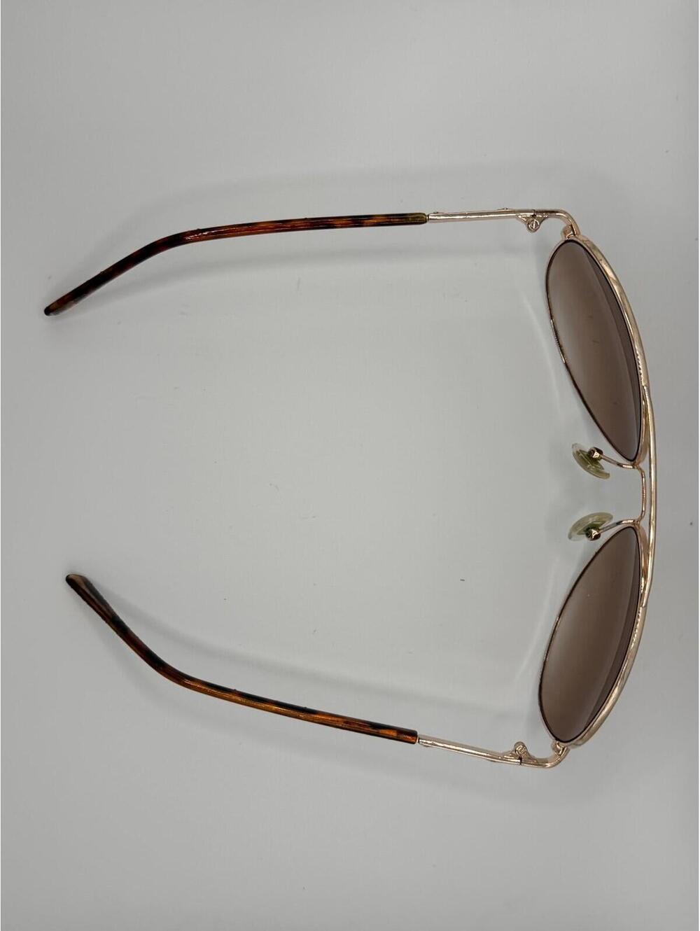 Guess Aviator Sunglasses Gold Tone Brown Gradient Lenses GF0296 Women’s 60-17 - Picture 4 of 6